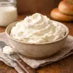 Whipped Cream Cheese Explained: Uses, Texture, and Tips 2 whipped cream cheese in a bowl