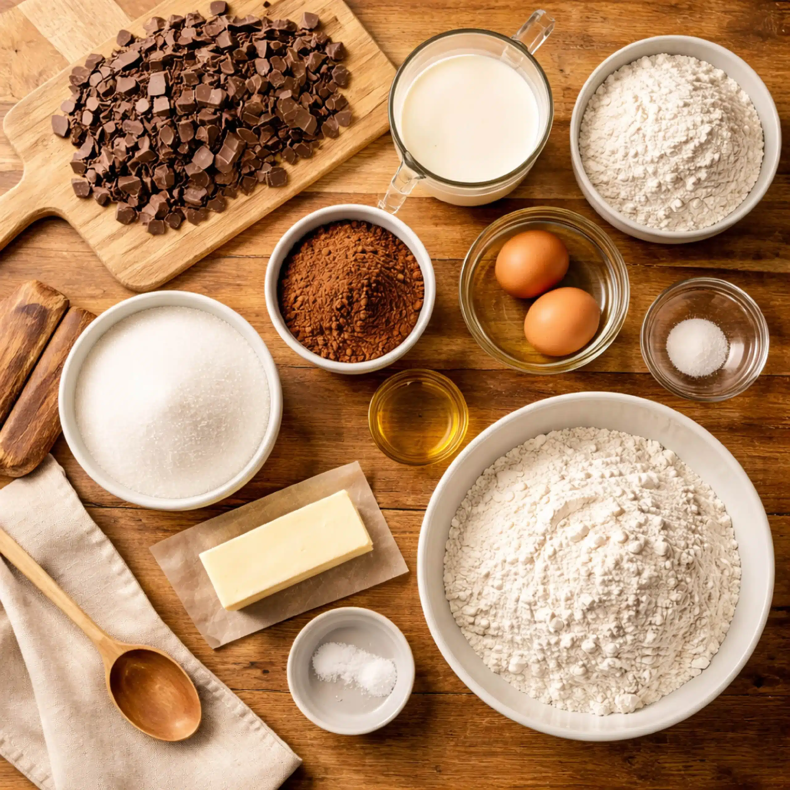 chocolate ganache cake ingredients