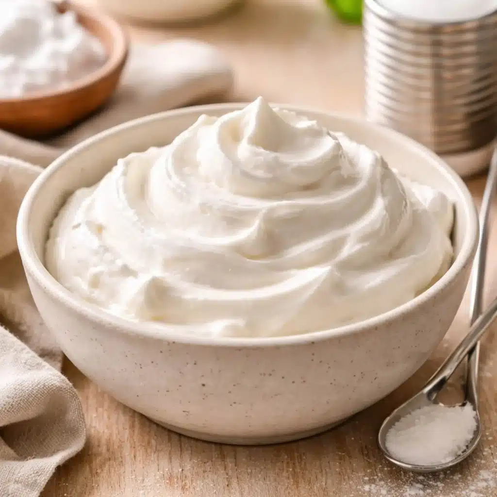 coconut whipped cream