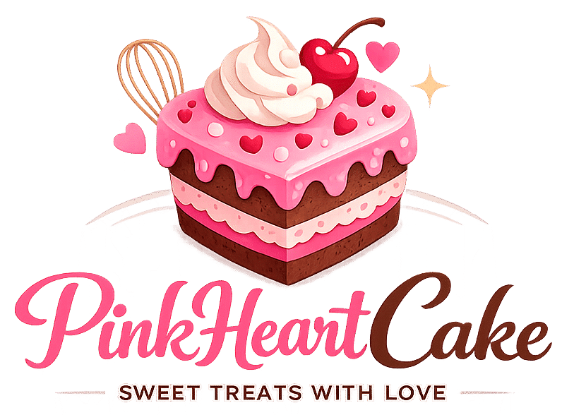 Pink Heart Cake