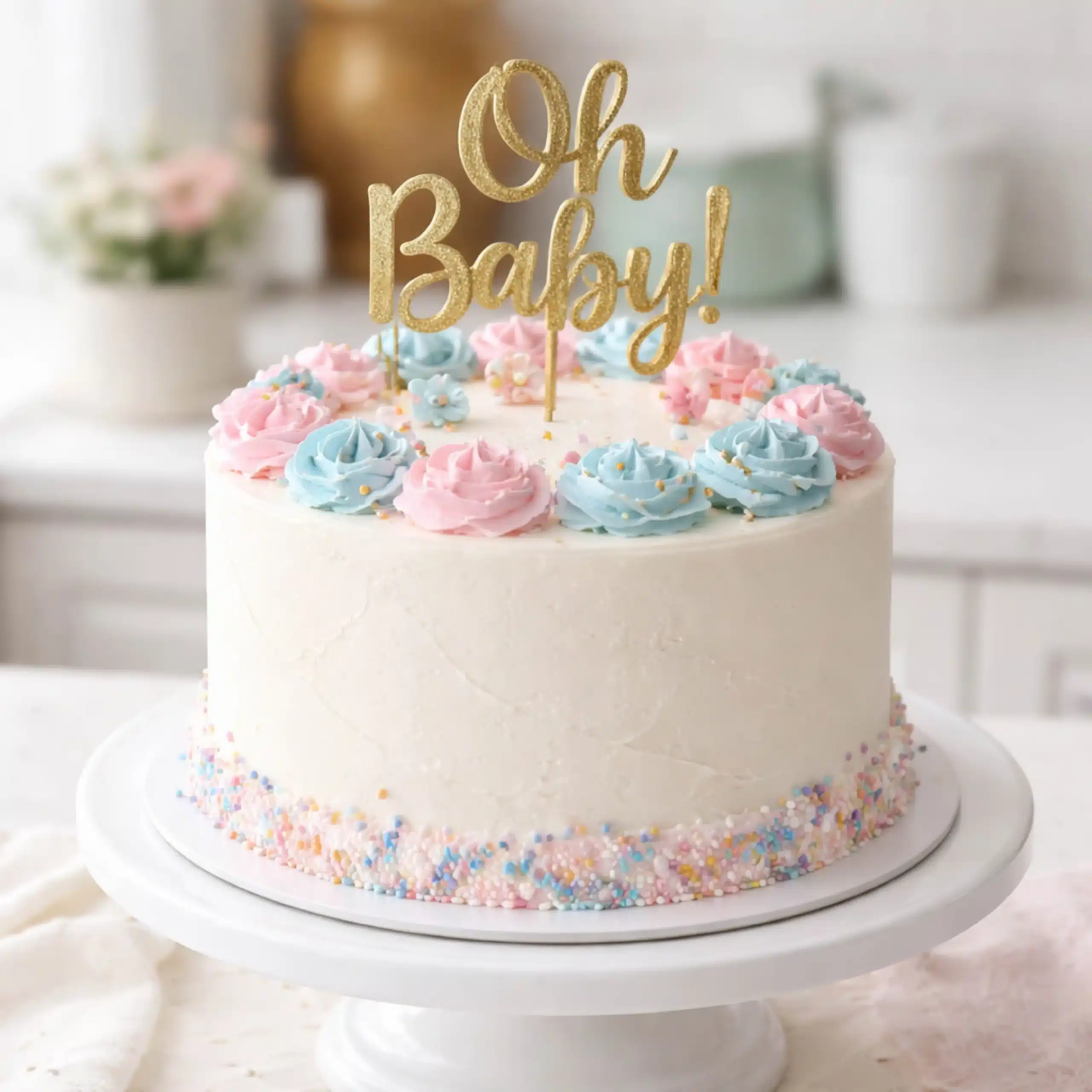 gender-reveal-cake-featured gender reveal cake with hidden color inside